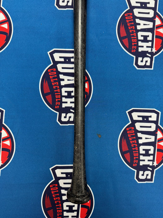 Ronny Mauricio Autographed GAME USED Bat from 2025 Season w/ Inscr (JSA)