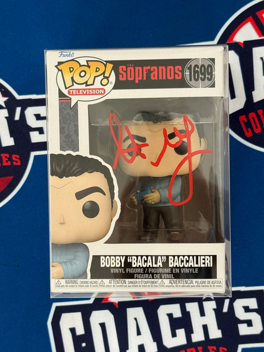 Steve Schirripa Autographed Sopranos “Bobby Bacala” Funko Pop #1699 (Beckett)