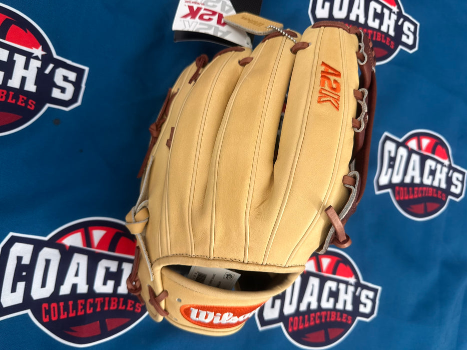 David Wright Autographed Full Size Wilson A2K Player Model Game Fielding Glove w/ The Captain (JSA)