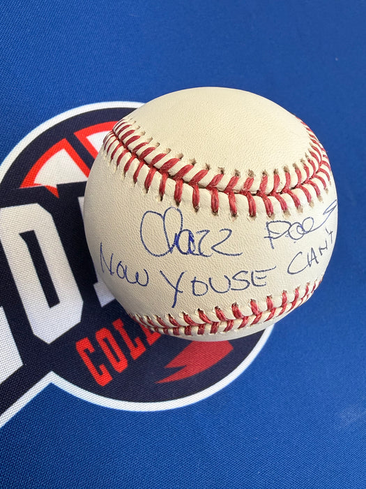 Chazz Palminteri Autographed OML Baseball w/ Now Youse Cant Leave (JSA)