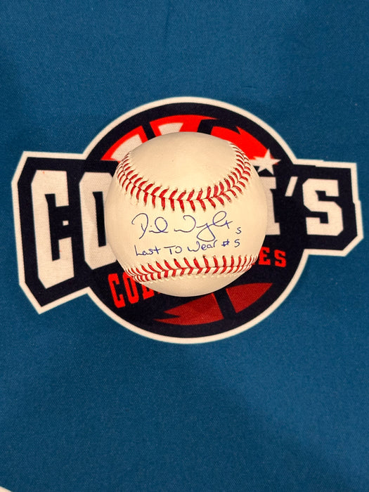David Wright Autographed OMLB with Inscription "Last to Wear #5" (JSA)