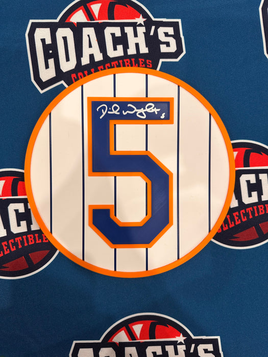 David Wright Autographed 9” Retired Number Plaque (JSA)