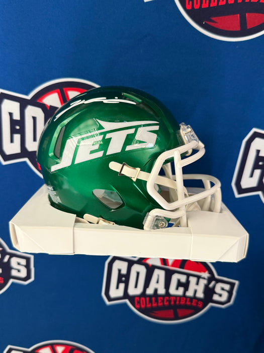 Kenyon Sadiq Autographed NY Jets Speed Mini Helmet (Fanatics)