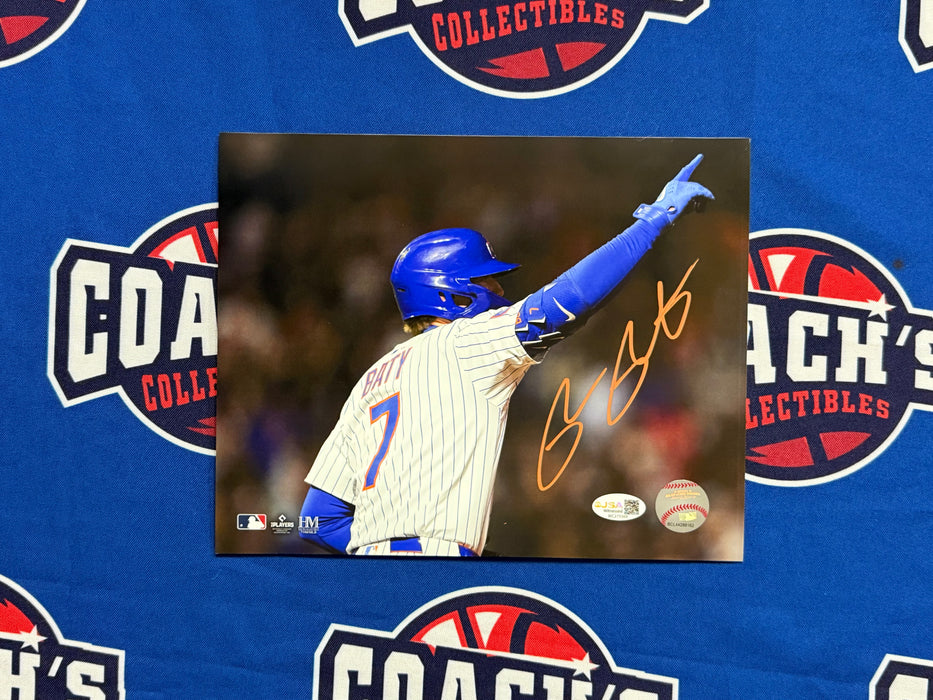 Brett Baty Autographed 8x10 Photo (JSA)