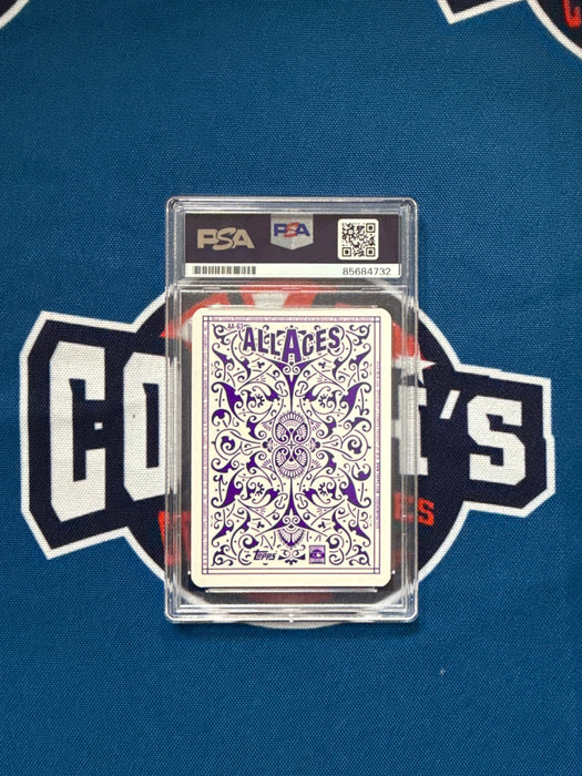 Dwight “Doc” Gooden Autographed 2023 Topps All Aces Trading Card Gem 10 Auto (PSA SLAB)