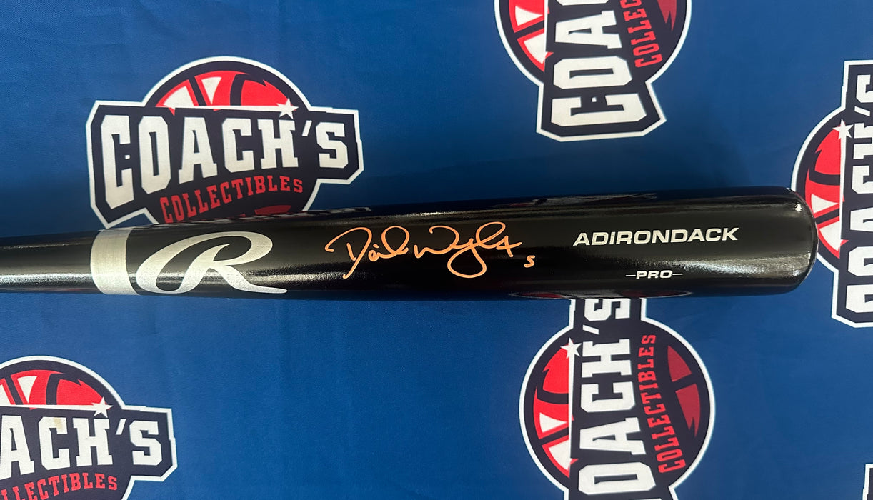 David Wright Autographed Black Rawlings Pro Model Bat (Beckett)