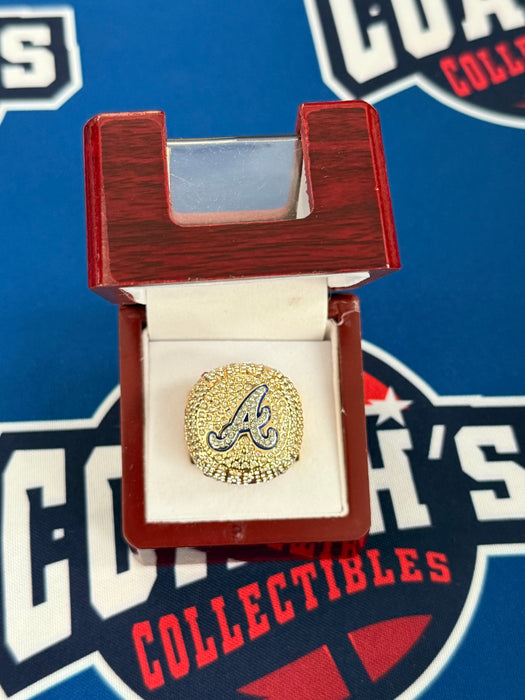 Atlanta Braves 2021 Replica World Series Ring w/ Display Box