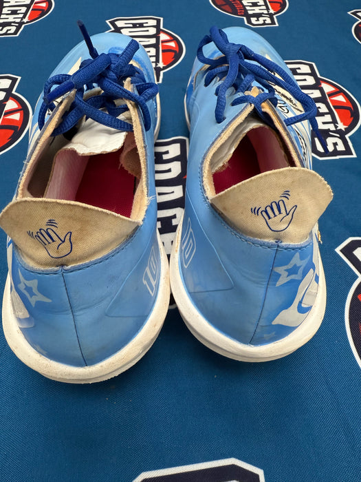 GAME USED Ronny Mauricio Autographed PAIR of Adidas Cleats w/ Game Used 2025 Inscription (JSA)