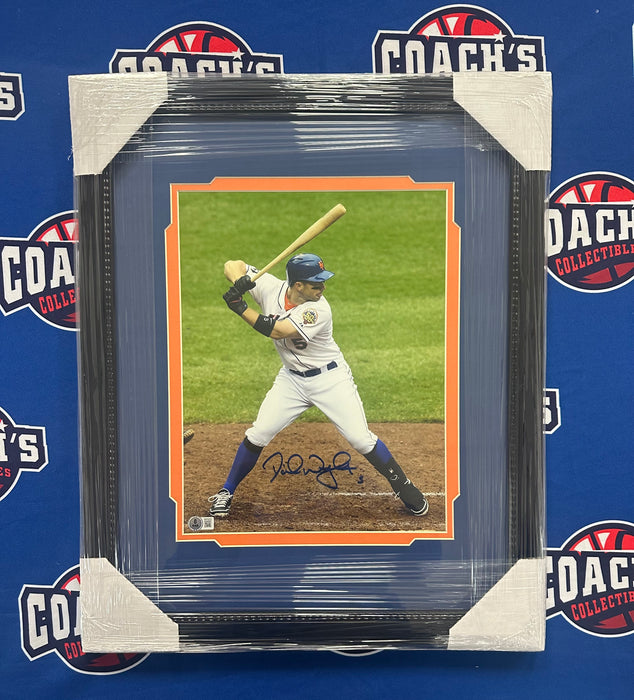 FRAMED David Wright Autographed 11x14 Photo (Beckett)