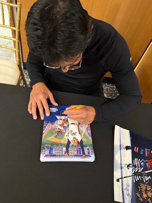 Jesse Orosco Autographed 8x10 Custom Edit Photo (JSA)