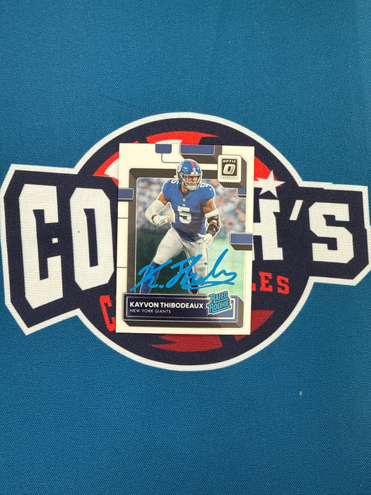 Kayvon Thibodeaux Autographed 2022 Panini Donruss Optic Rated Rookie Card (GTP)