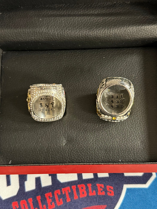 Houston Astros 2pc World Series Replica Ring Set w/ Display Box