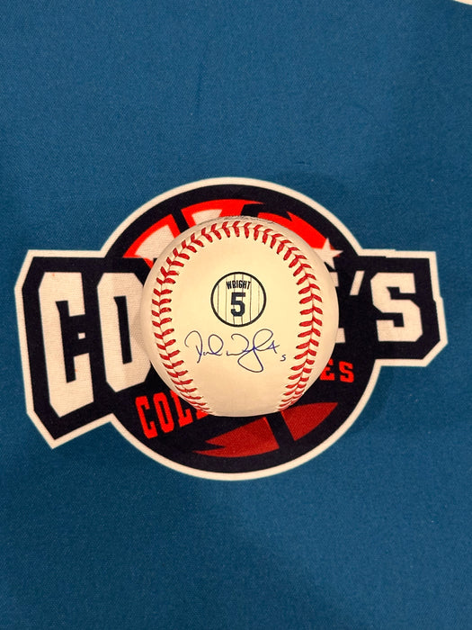 David Wright Autographed Retirement Logo Baseball (JSA)