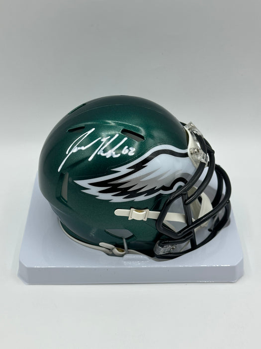 Jason Kelce Autographed Philadelphia Eagles Mini Helmet (PSA)