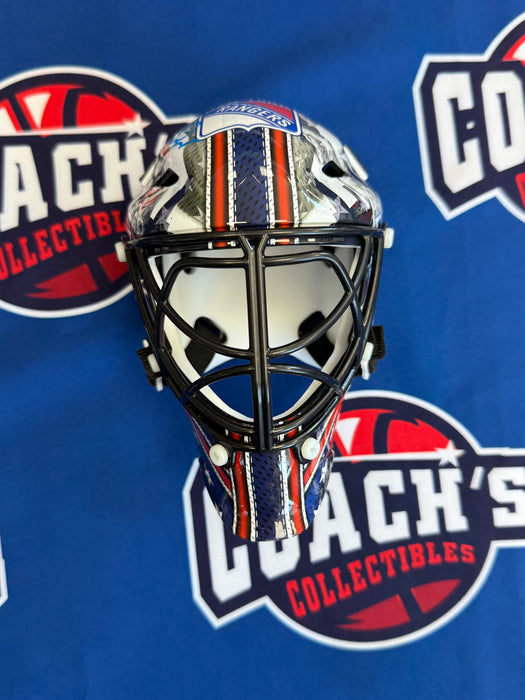 Mike Richter Autographed NY Rangers Mini Goalie Mask (JSA)