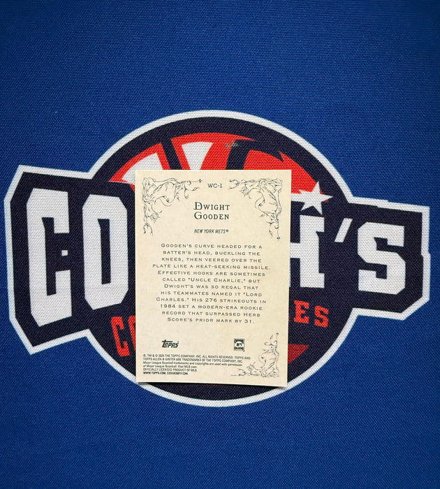 Dwight “Doc” Gooden Autographed Topps Allen & Gintet “Wicked Curves” Insert Card (GTP)