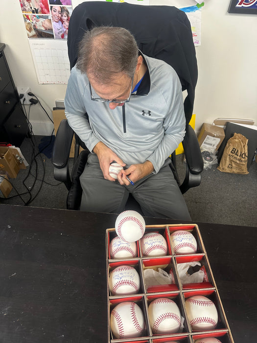 Howie Rose Autographed OML Baseball w/ Put it in the Books Inscription (JSA)