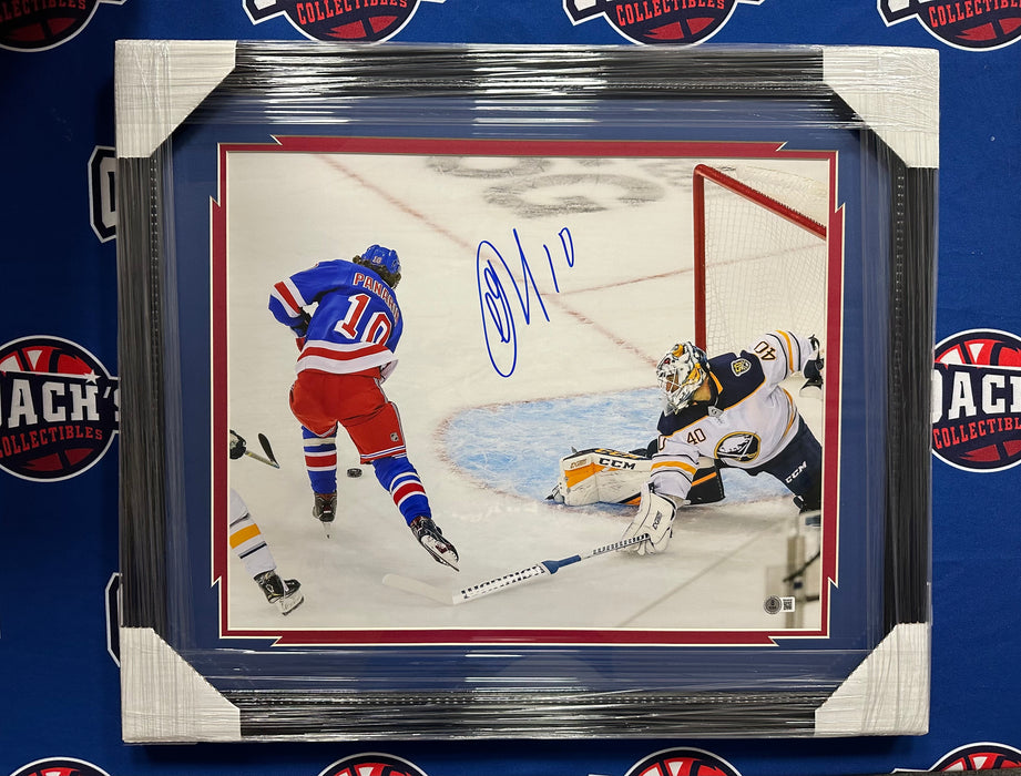 FRAMED Artemi Panarin Autographed 16x20 Photo (Beckett)