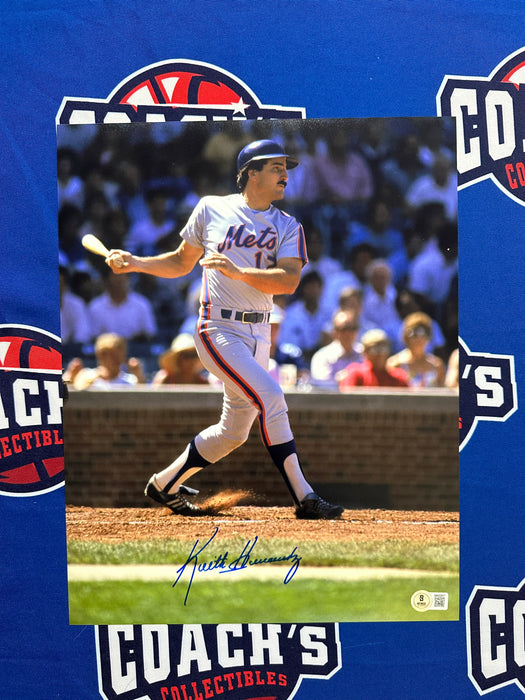 Keith Hernandez Autographed 11x14 Photo (Beckett)