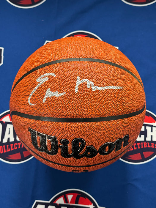 Earl Monroe Autographed Wilson Basketball (JSA)