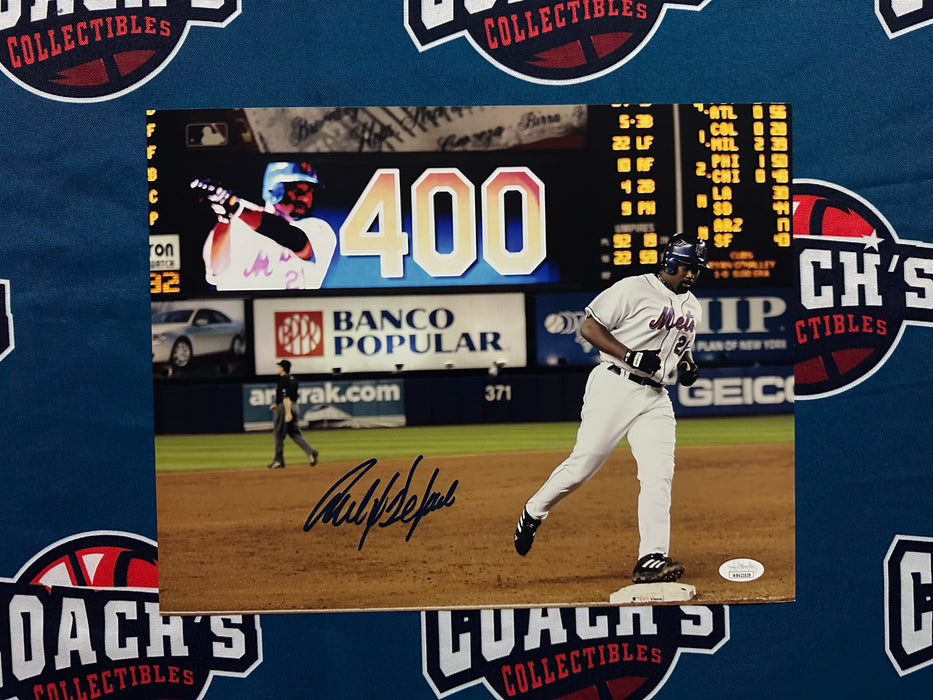 Carlos Delgado Autographed 11x14 Photo from  400th HR Game (JSA)