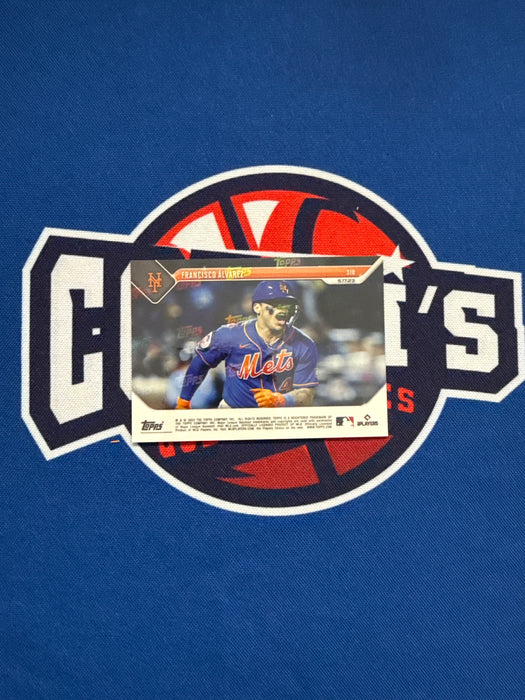Francisco Alvarez Autographed 2023 Topps NOW Rookie Card #310 (GTP)
