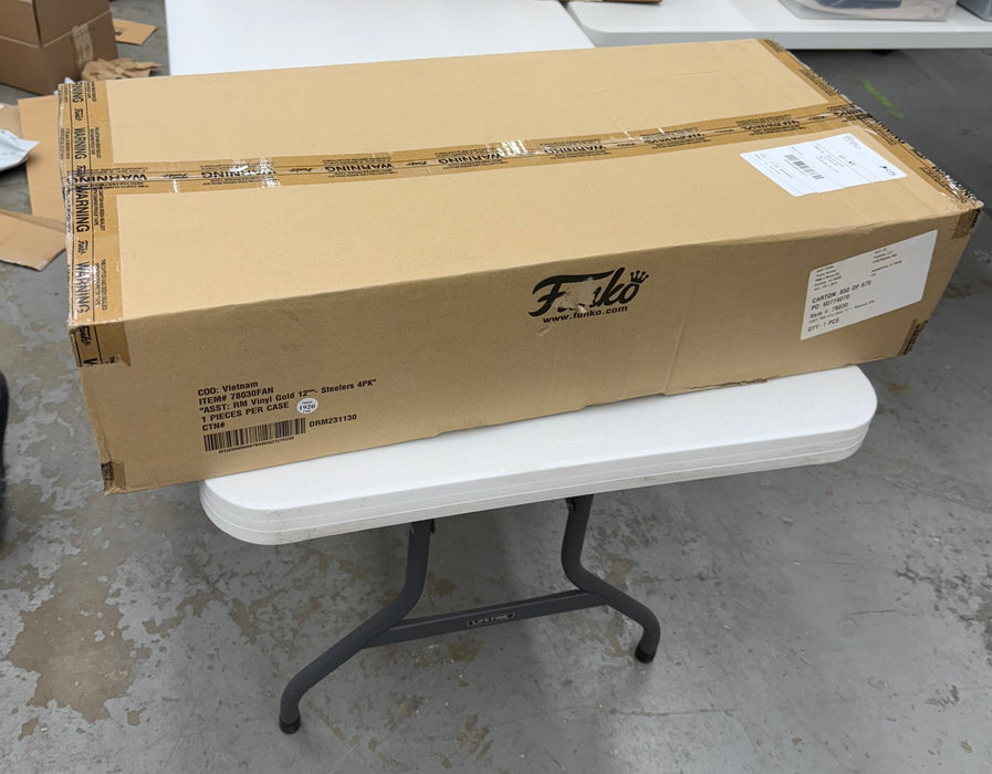 Pittsburgh Steelers Funko Fanatics Exclusive NFL Rushmore Four-Pack Vinyl Gold Legends 12'' Figures - Limited Edition