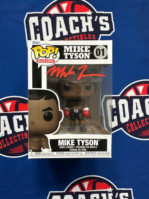 Mike Tyson Autographed Funko Pop (Fitterman Sports)