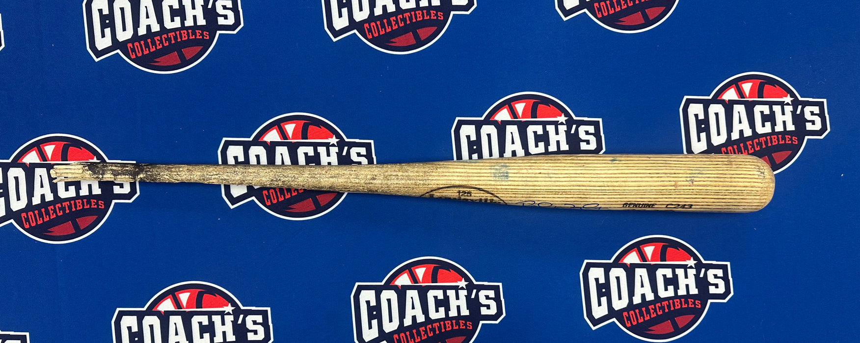 David Wright Autographed GAME USED & BROKEN Bat from 2012 Season w/ Inscr (MLB/Beckett)