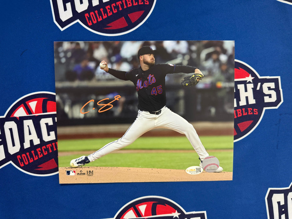 Christian Scott Autographed 8x10 NY Mets Photograph (JSA)