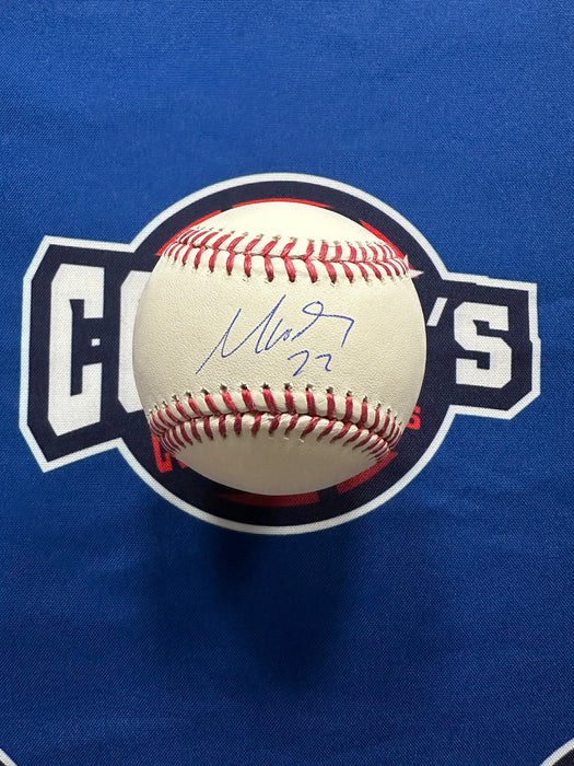 Mark Vientos Autographed OML Baseball (Beckett)