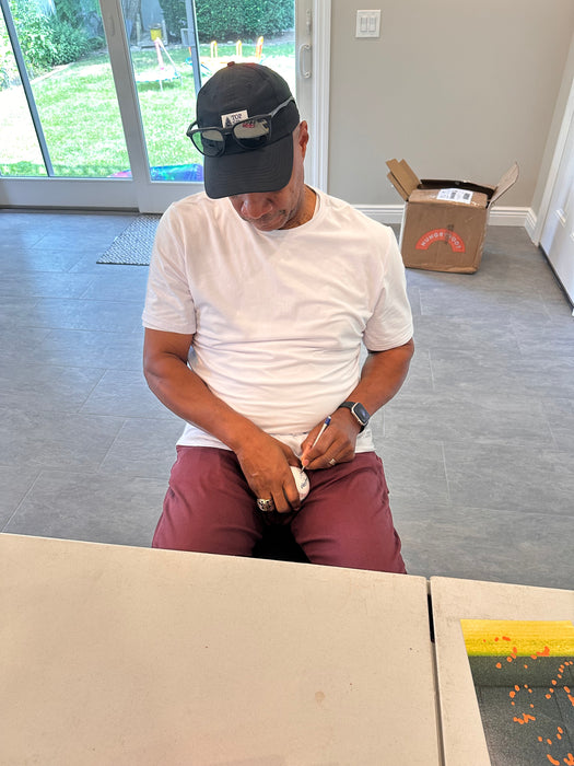 RARE Darryl Strawberry Autographed OML Baseball w/ #18 Retired Inscription (JSA)