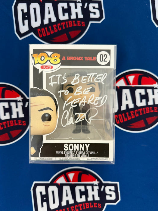 Chazz Palminteri Autographed CUSTOM Pop Figure w/ Its better to be Feared Inscription (JSA)