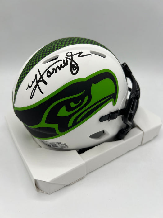 Matt Hasselbeck Autographed Seattle Seahawks Lunar Eclipse Mini Helmet (Beckett)