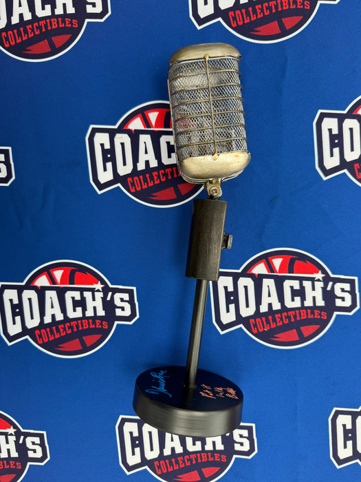 Howie Autographed 15” Vintage Mini Broadcaster Microphones w/ Put it in the Books (JSA)