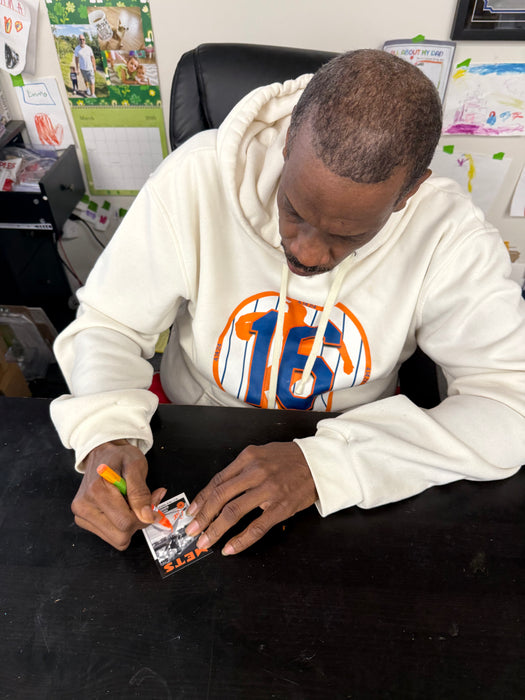 Dwight "Doc" Gooden Autographed 2021 Topps Once Upon a Time in Queens Special Set Card (GTP)