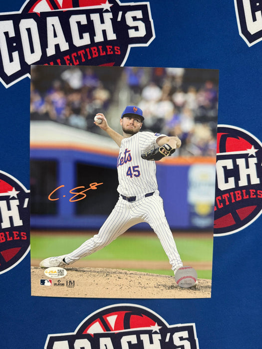 Christian Scott Autographed 8x10 NY Mets Photograph (JSA)