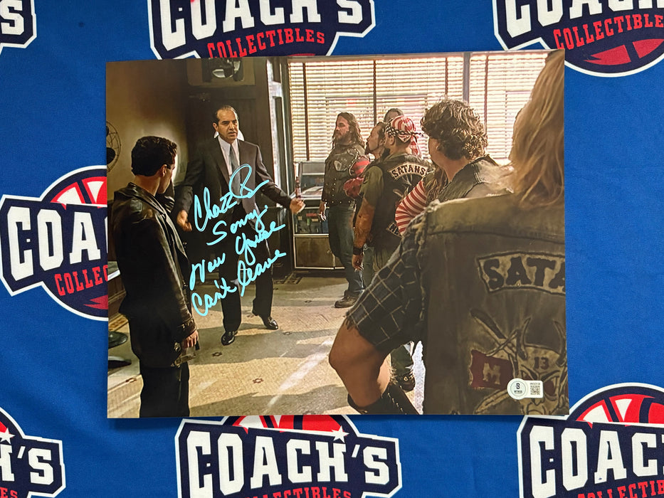 Chazz Palminteri Autographed 11x14 A Bronx Tale Bar Scene Photo w/ Multi Inscr (Beckett)