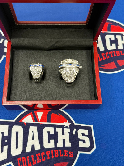 Seattle Seahawks 2pc Replica Super Bowl Rings w/ Display Box