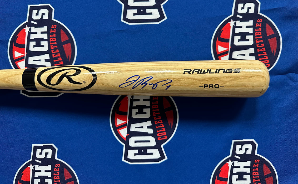 Jose Reyes Autographed Rawlings Pro Model Bat (Beckett)