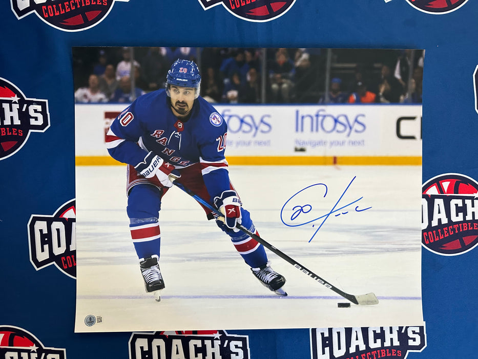 Chis Kreider Autographed 16x20 Photo (Beckett)