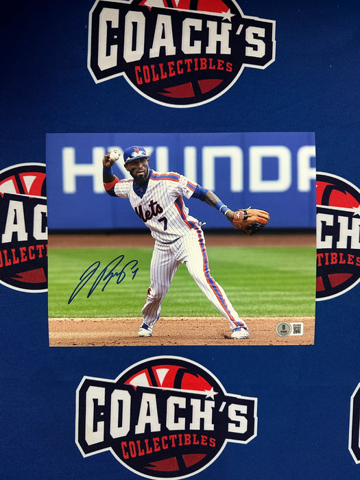 Jose Reyes Autographed 8x10 Photo (Beckett)