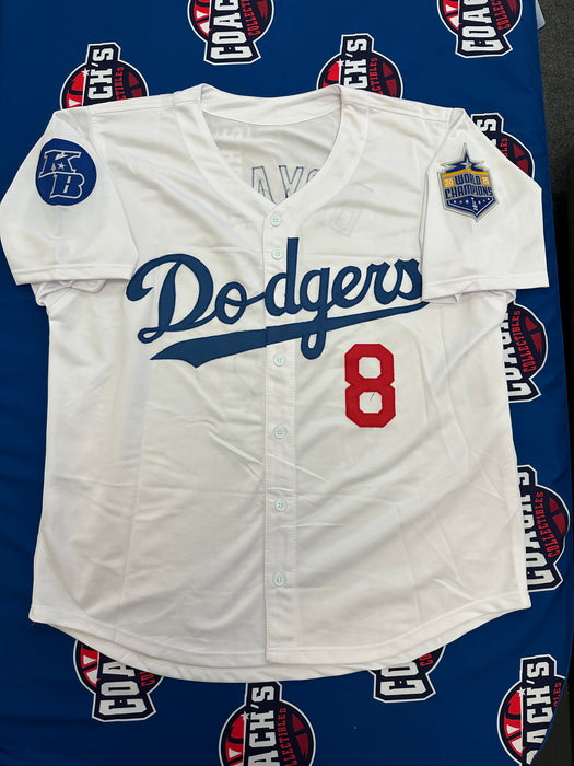 Los Angeles Dodgers Custom Gray 2020 Alternate Authentic Patch Jersey