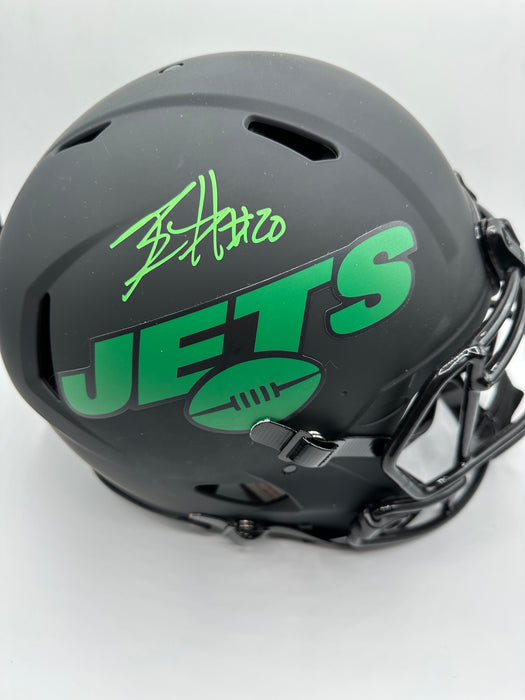 Breece Hall Autographed NY Jets Eclipse Alternate Speed Authentic Helmet (Fanatics)