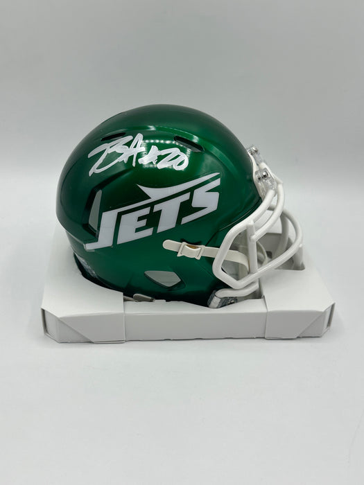 Breece Hall Autographed NY Jets 2024 Speed Mini Helmet (Fanatics)