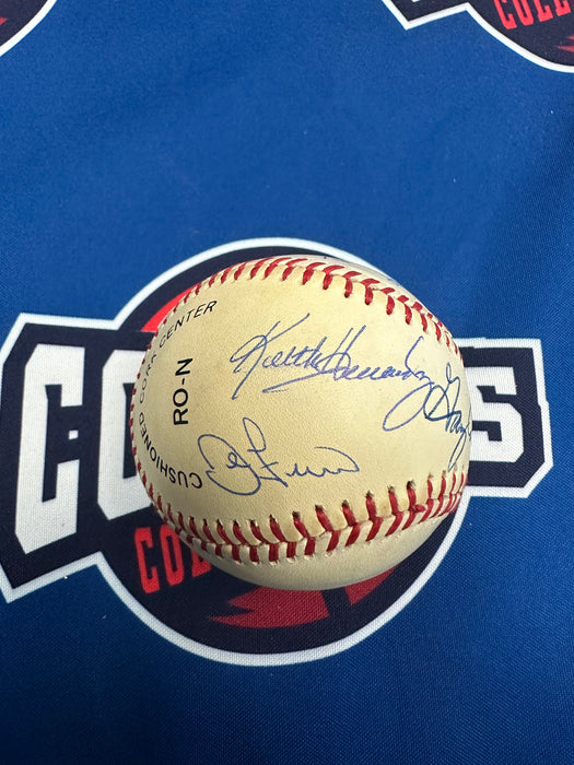 Captains of Queens Autographed Baseball #5 w/ Inscription (JSA/Beckett)