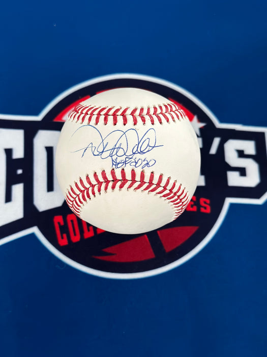 Derek Jeter Autographed OMLB with HOF 2020 (MLB)