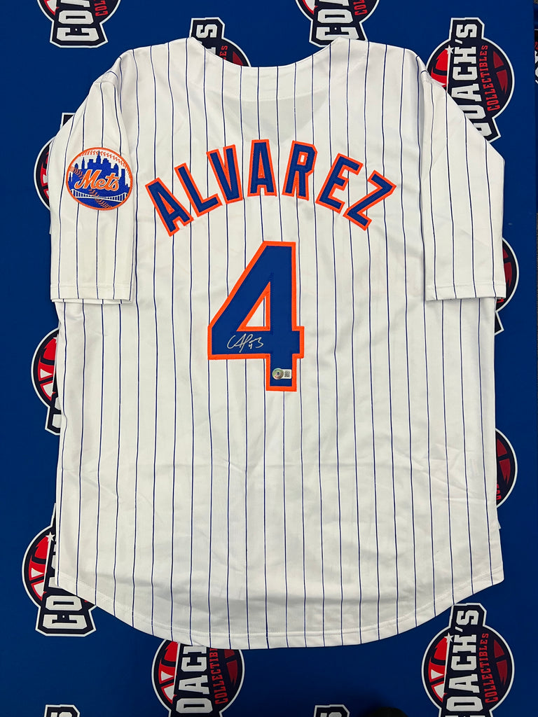 Mets top pinstripe jersey