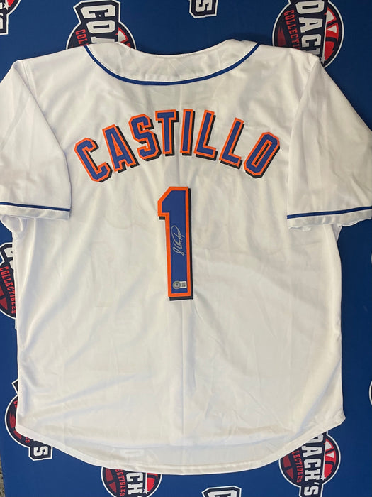 Luis Castillo Autographed Custom NY Mets White Jersey (Beckett)