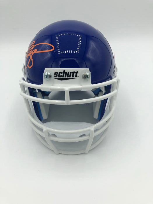 Mike Piazza Autographed NFL Style Schutt Mini Helmet (MLB/Fanatics)